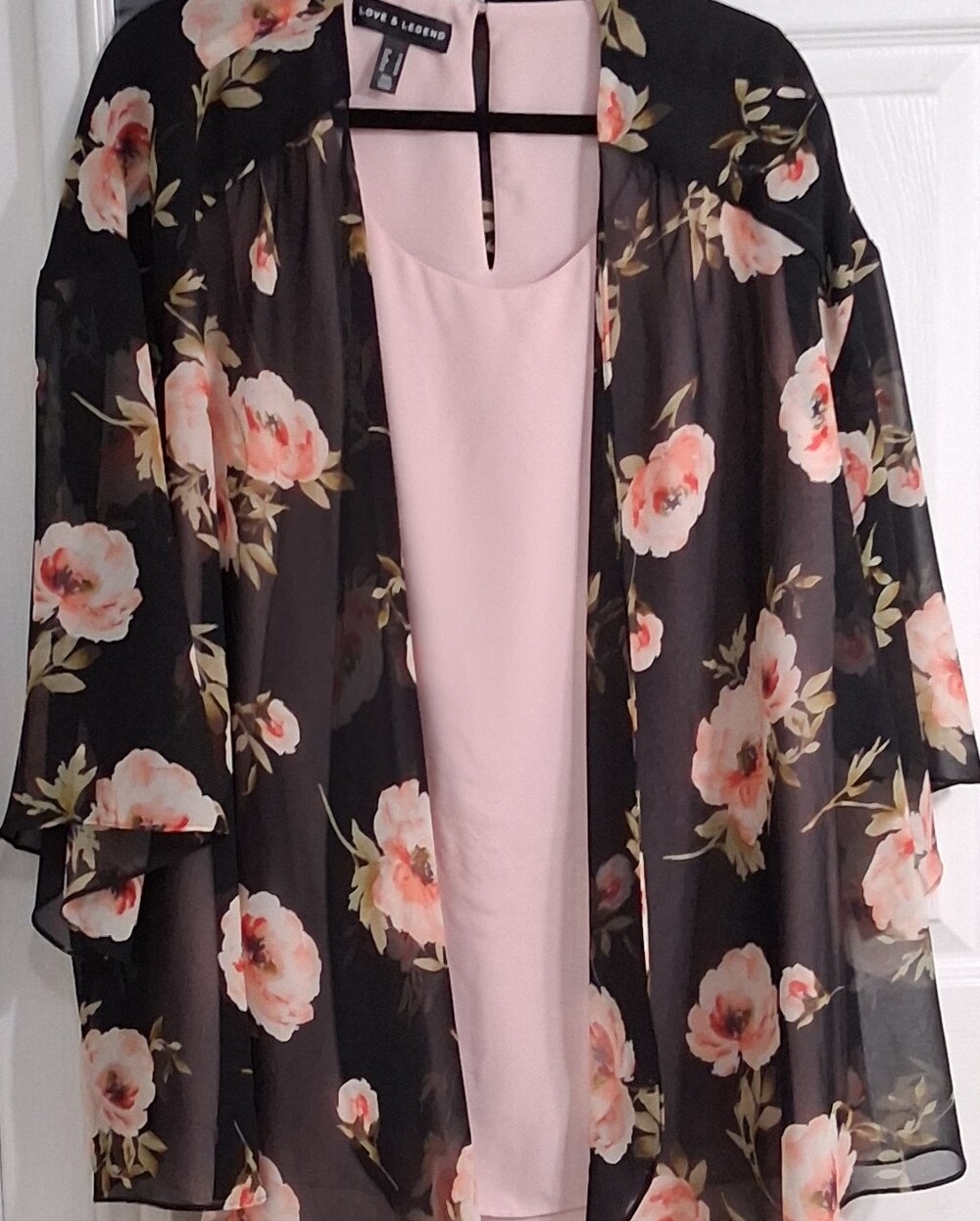 Marybelle Floral Open Front Kimono